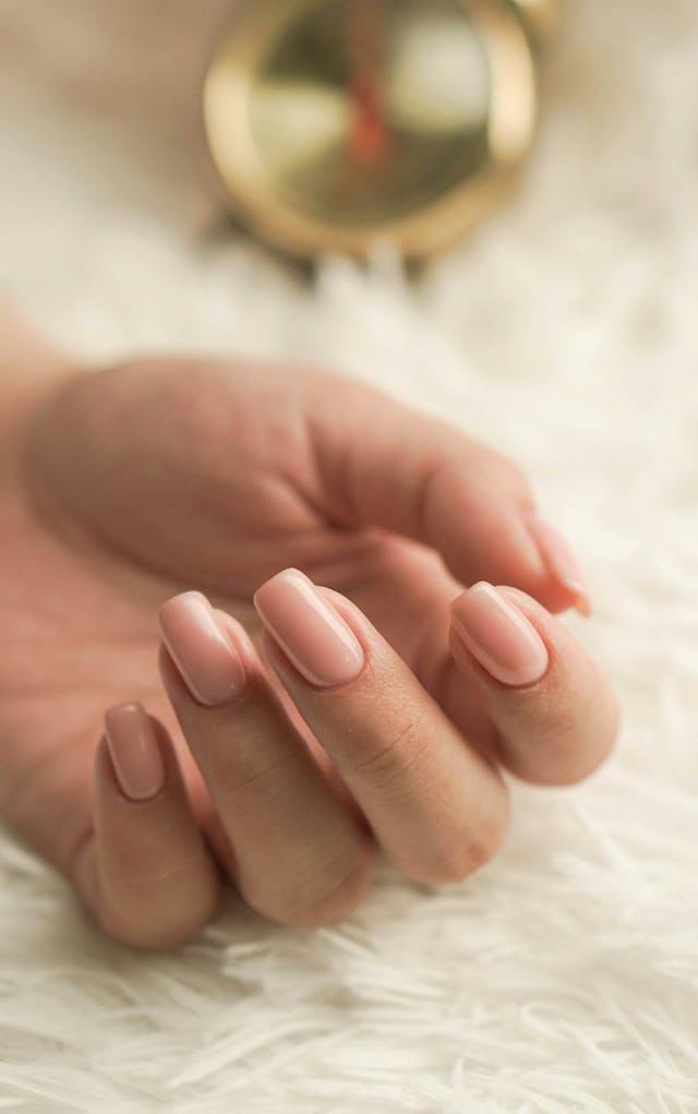 Woman and nails.